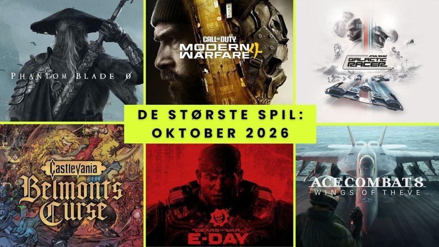 Oktober: 11 spiludgivelser, du ikke må misse